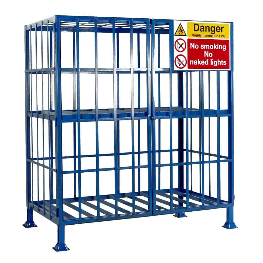Static Propane Cylinder Storage Cage