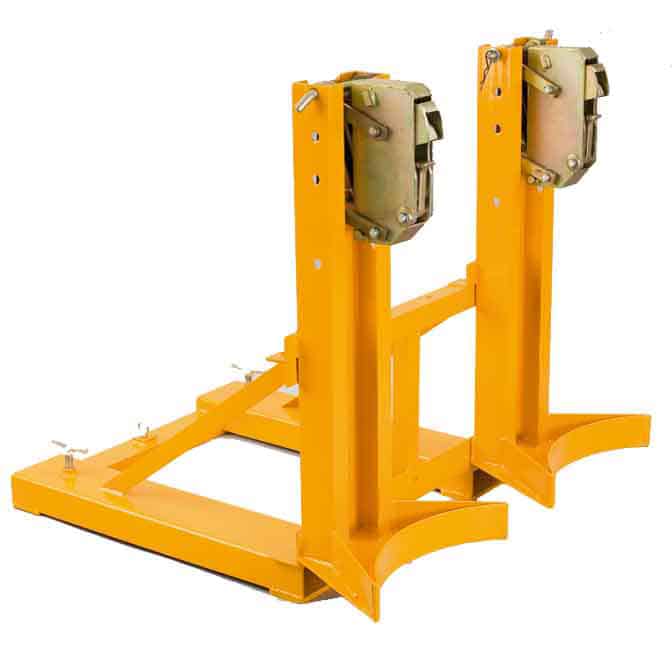 Forklift Grip Action Double Drum Grab