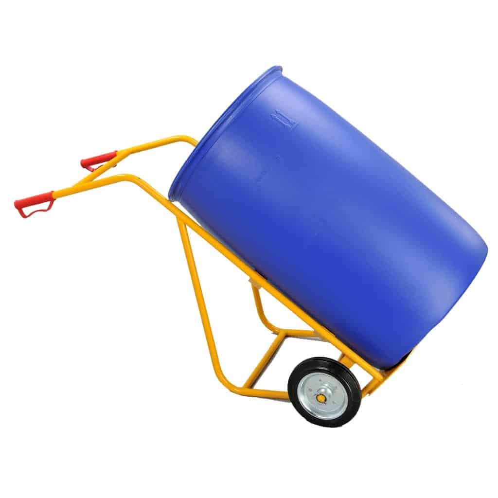 Simple Steel Platform Drum Trolley