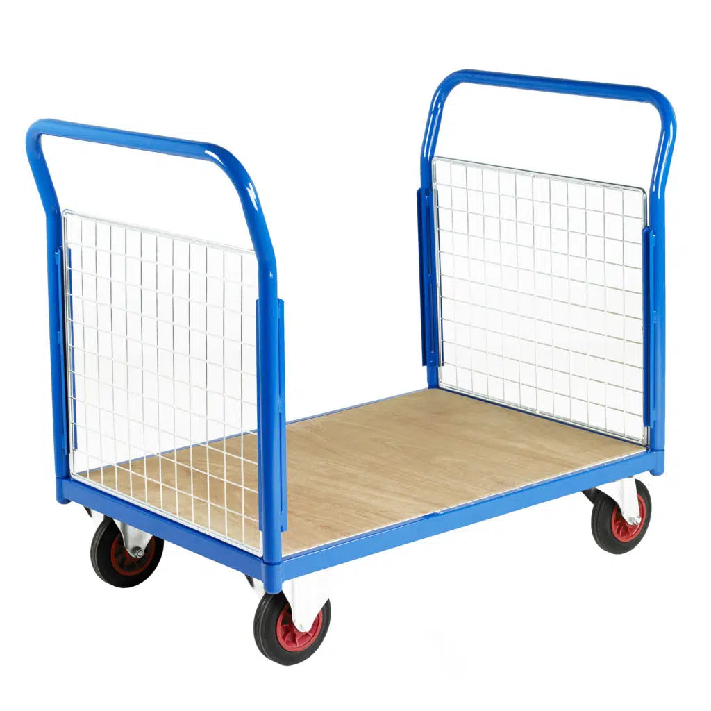 500 Double End Mesh Platform Trolleys