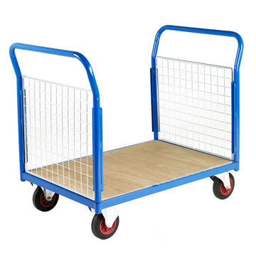 500 Double End Mesh Platform Trolleys