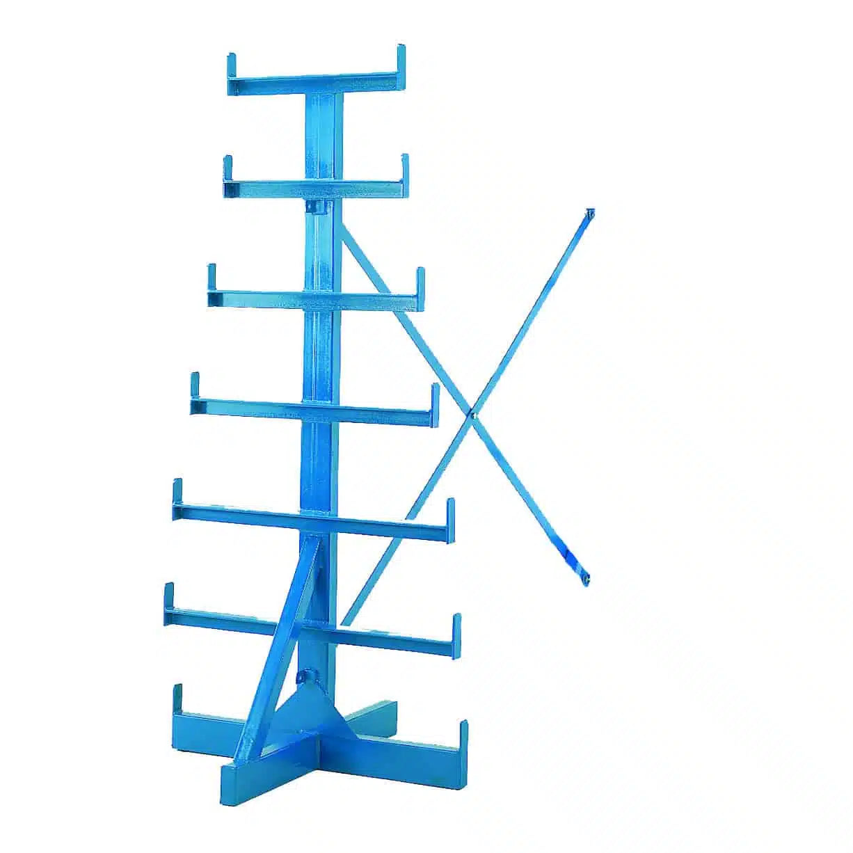 Horizontal Bar Rack Double Sided Extension Bay