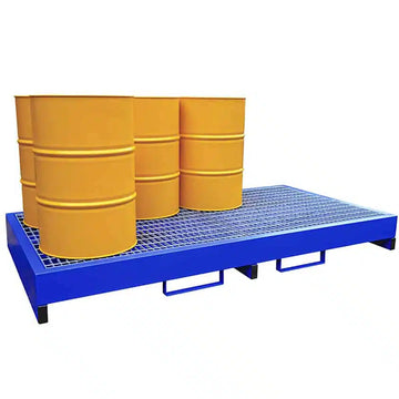 8 Drum Metal Spill Pallet