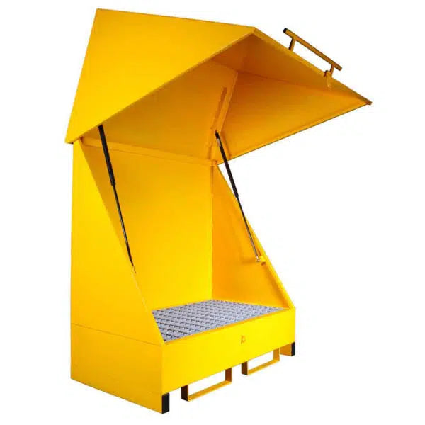 2 Drum Store with Up & Over Lid