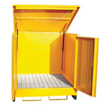 4 Drum Store with Lid & Door