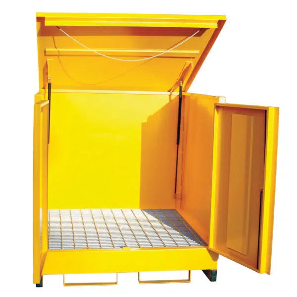 4 Drum Store with Lid & Door