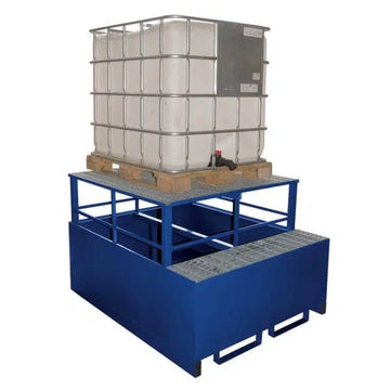 IBC Spill Pallet with Dispensing Frame