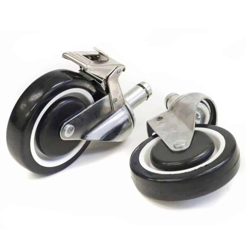 Mobile Chrome Wire 4 Tier Extension Bay 305mm Deep