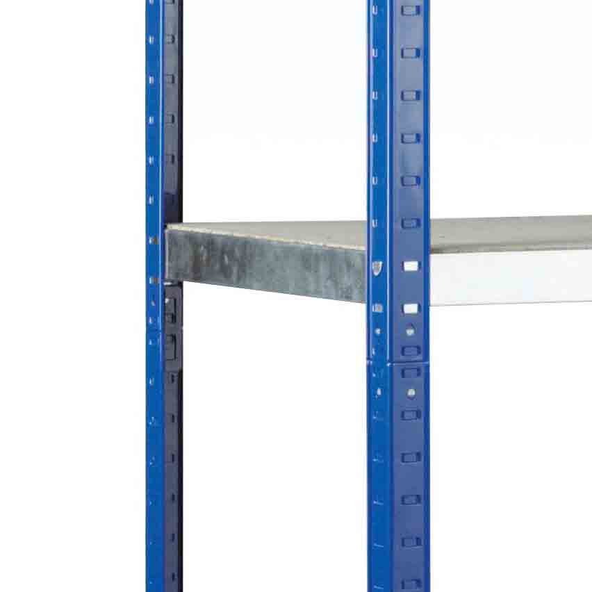 Eco-Rax Shelving with 5 Chipboard Shelves