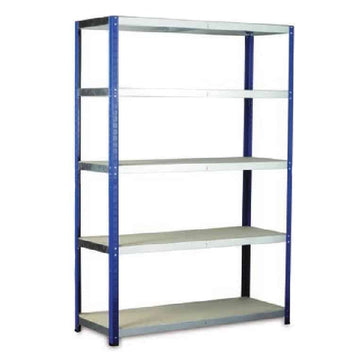 Eco-Rax Shelving with 5 Chipboard Shelves
