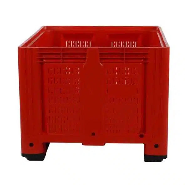 Economy Plastic Vented Side Pallet Box