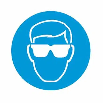 Eye Protection Floor Marker