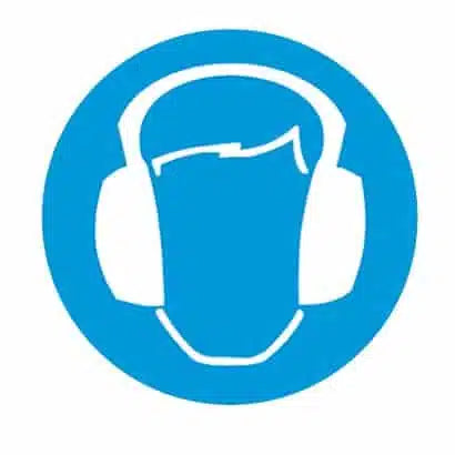 Ear Protection Floor Marker