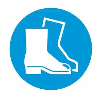 Protective Footwear Floor Marker