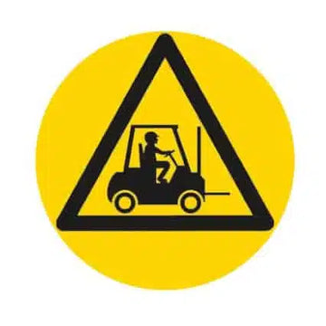 Forklift Truck Area Floor Marker