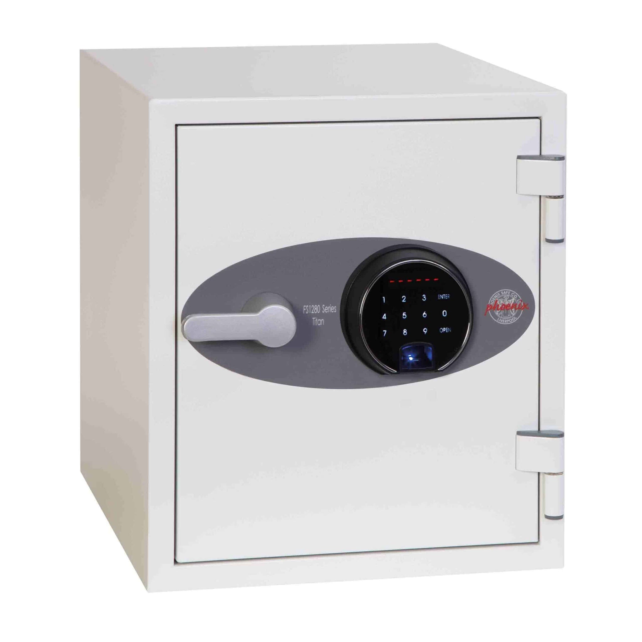 Titan FS1283F Fire Safe With Fingerprint Lock