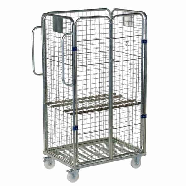 Four Sided Merchandise Picking Trolley