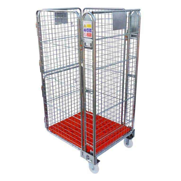 Four Sided Plastic Base Roll Pallet