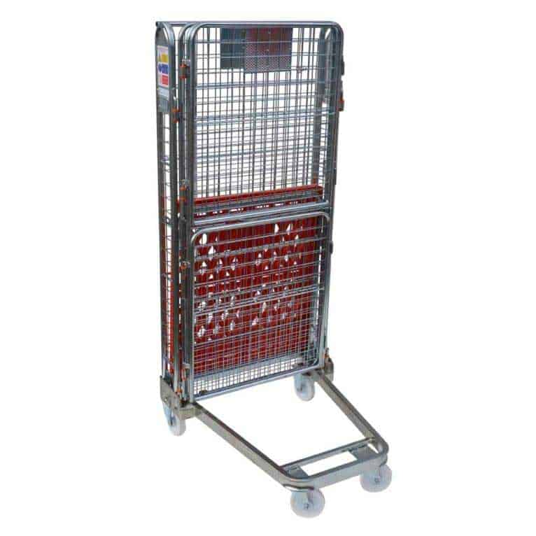 Four Sided Plastic Base Roll Pallet