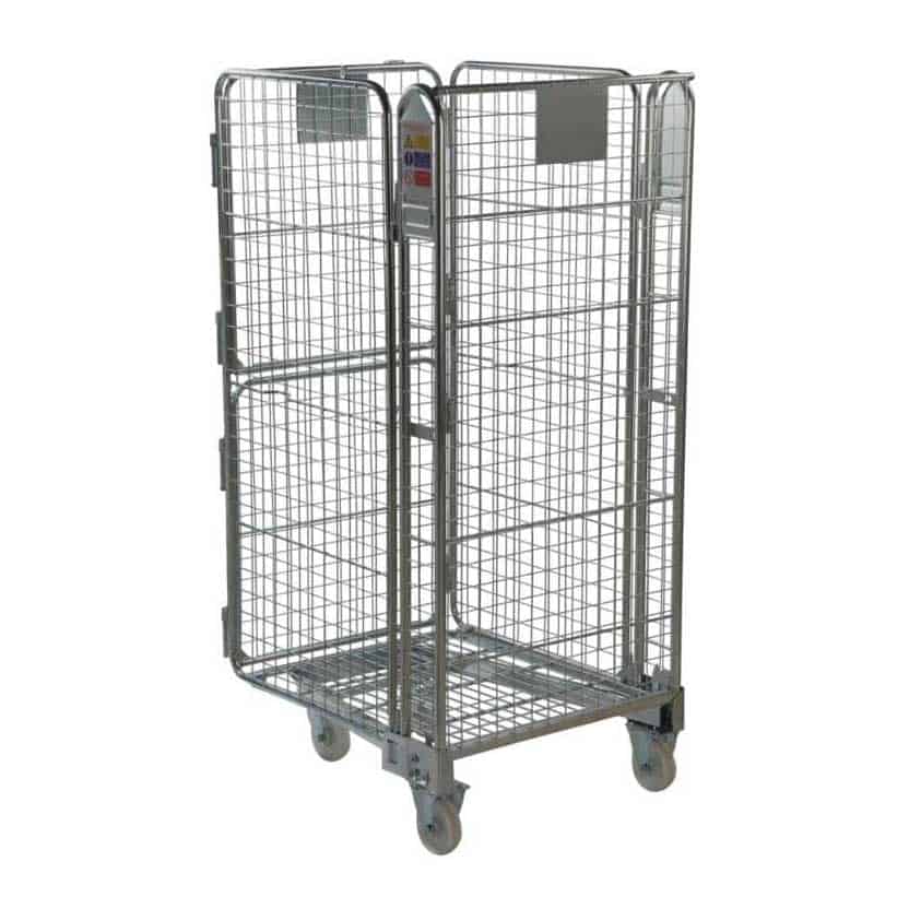 Four Sided Split Gate Roll Pallet