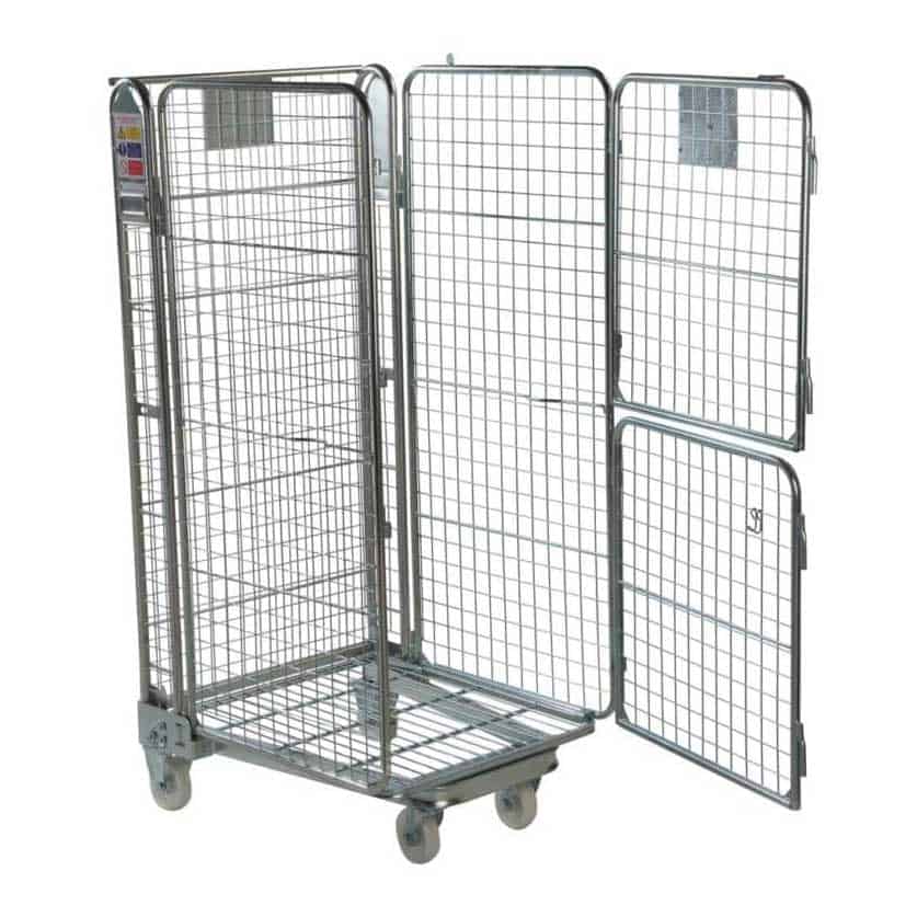 Four Sided Split Gate Roll Pallet