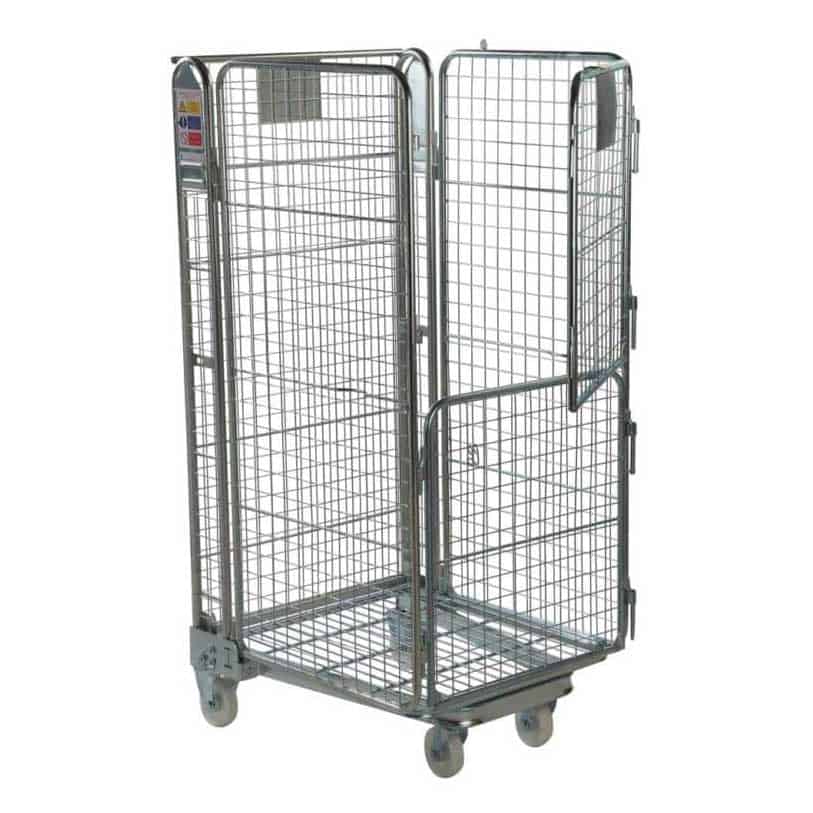 Four Sided Split Gate Roll Pallet