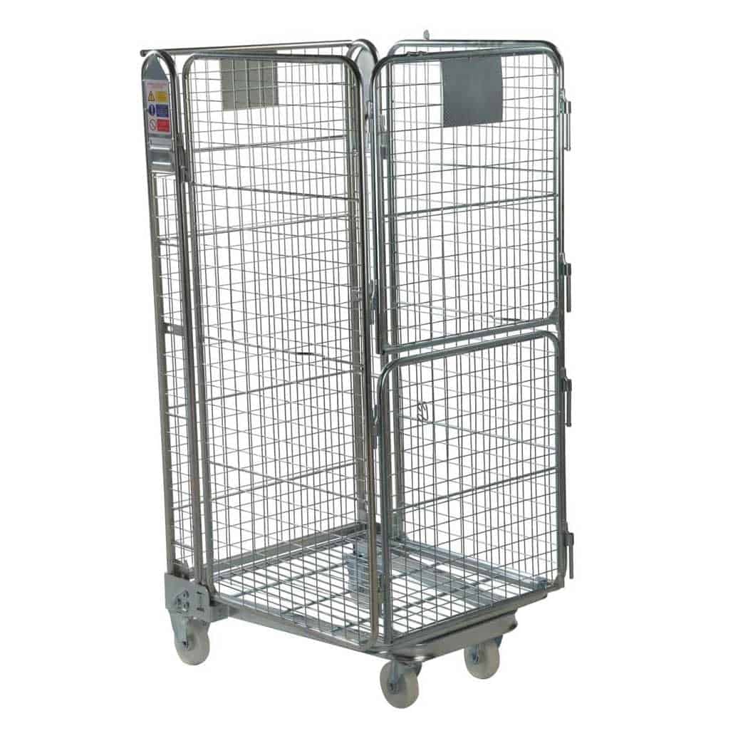 Four Sided Split Gate Roll Pallet