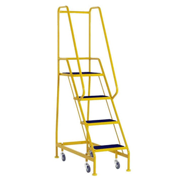 Four Tread Narrow Aisle Mobile Steps