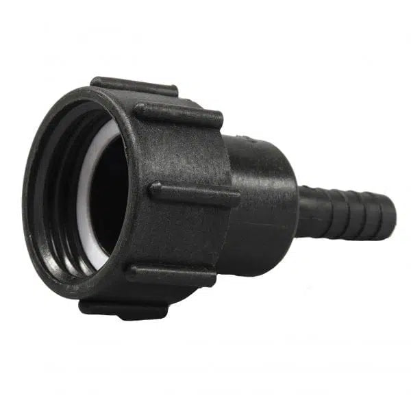 Black Barrel Adaptor IBC DIN61 Female