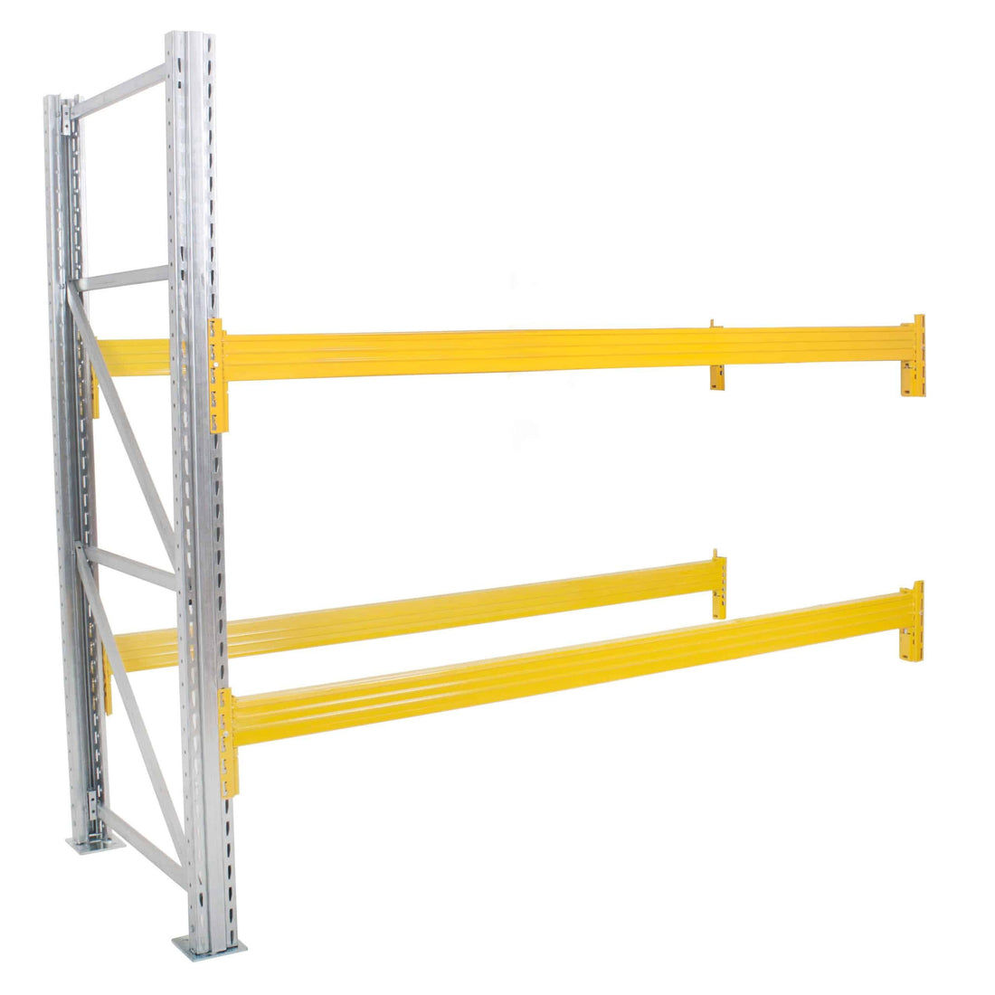 Galvanised Steel Pallet Racking 3000mm High Extension Bay