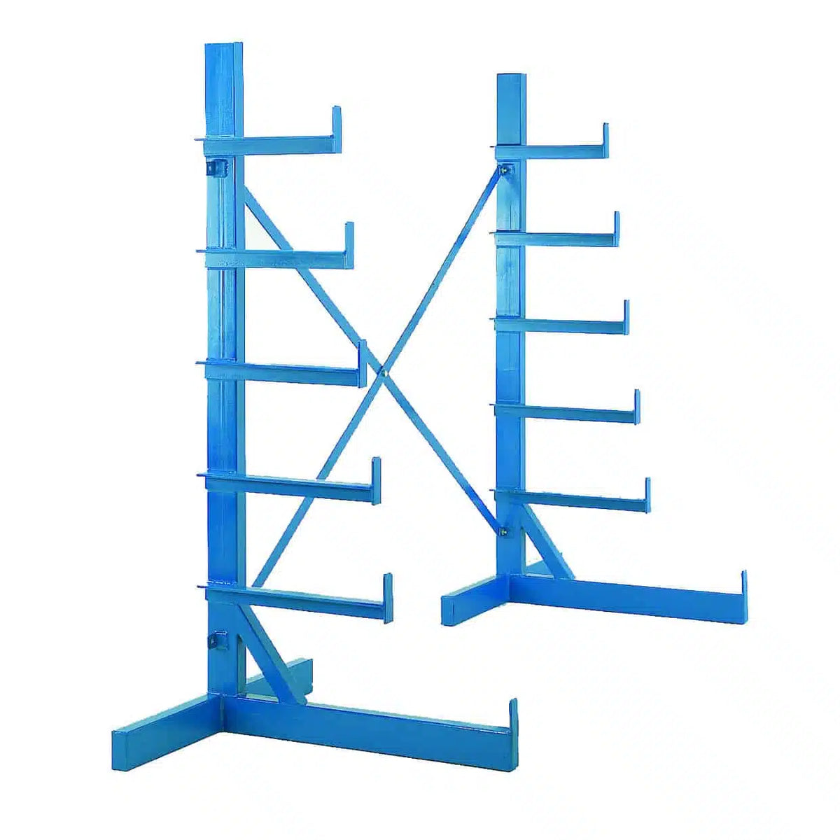 Bridge Bay Rack Single Sided Starter Bay | Horizontal Bar Racking
