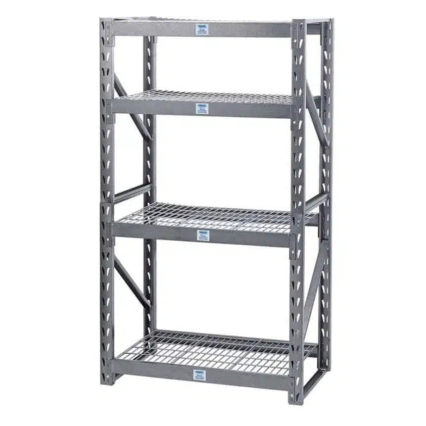 Heavy Duty Steel 4 Shelving Unit