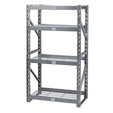 Heavy Duty Steel 4 Shelving Unit