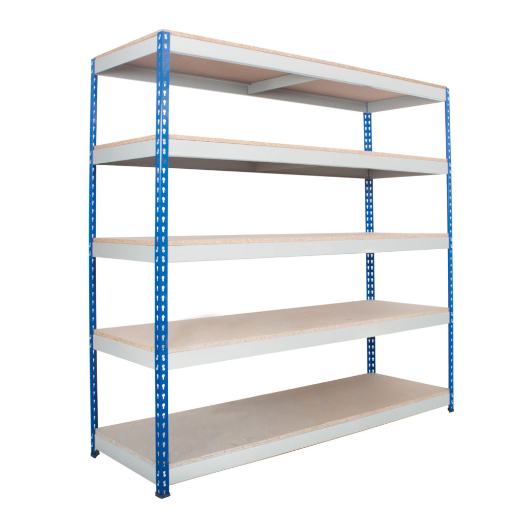 ANCO Rivet Racking 5 Shelves 1525mm Wide - Storage N Stuff