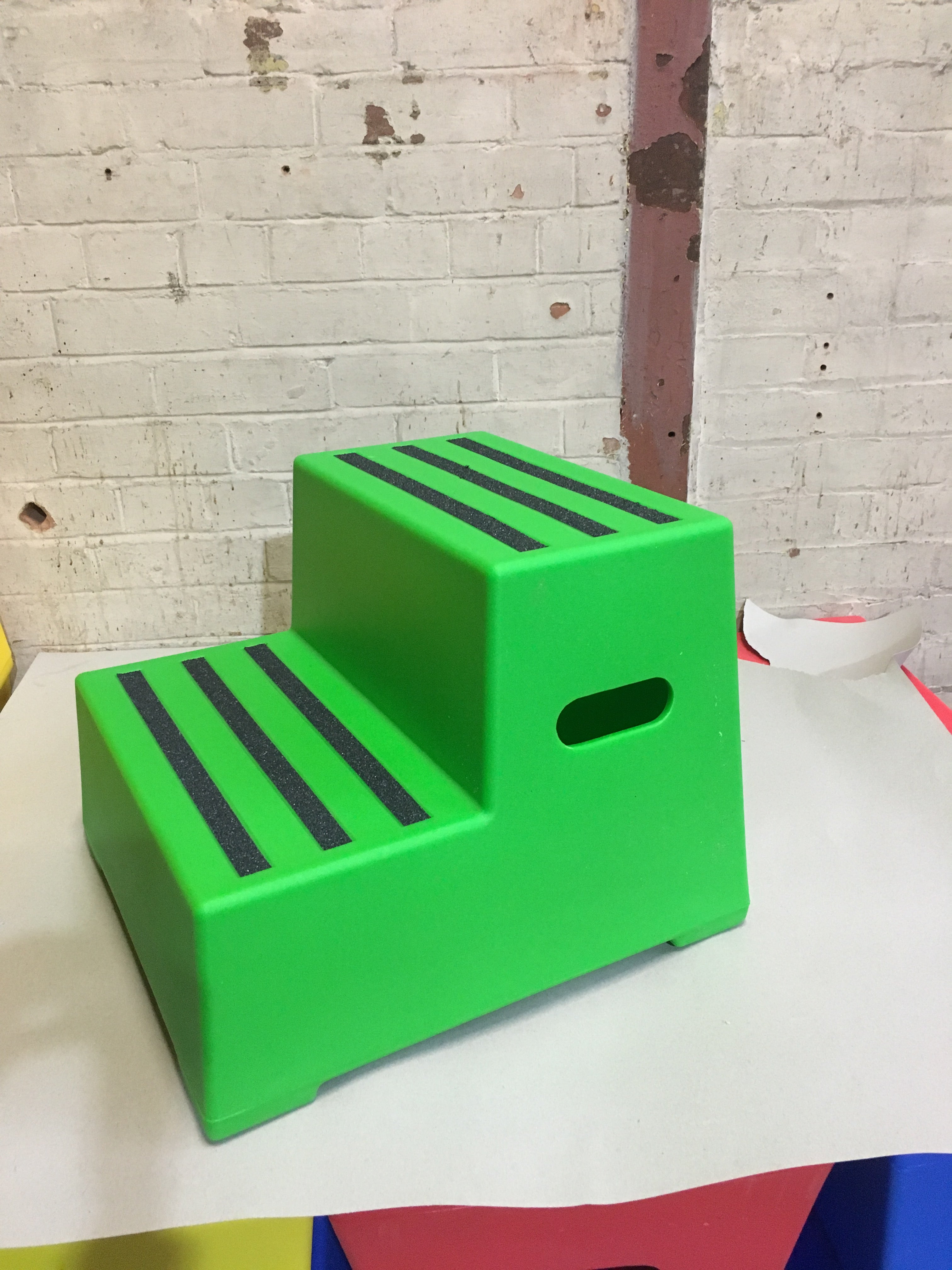 Plastic 2 Step Safety Steps