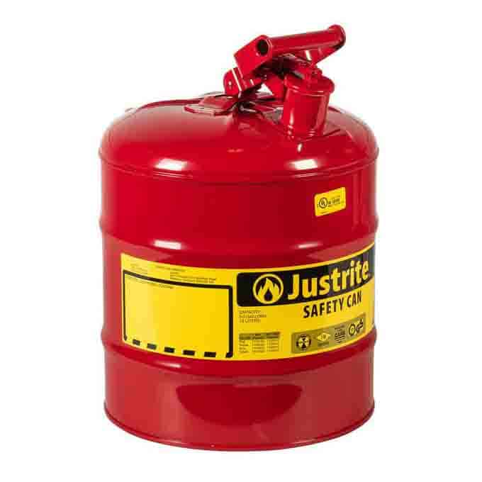 Justrite 19 Litre Type 1 Safety Can