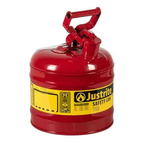 Justrite 8 Litre Type 1 Safety Can
