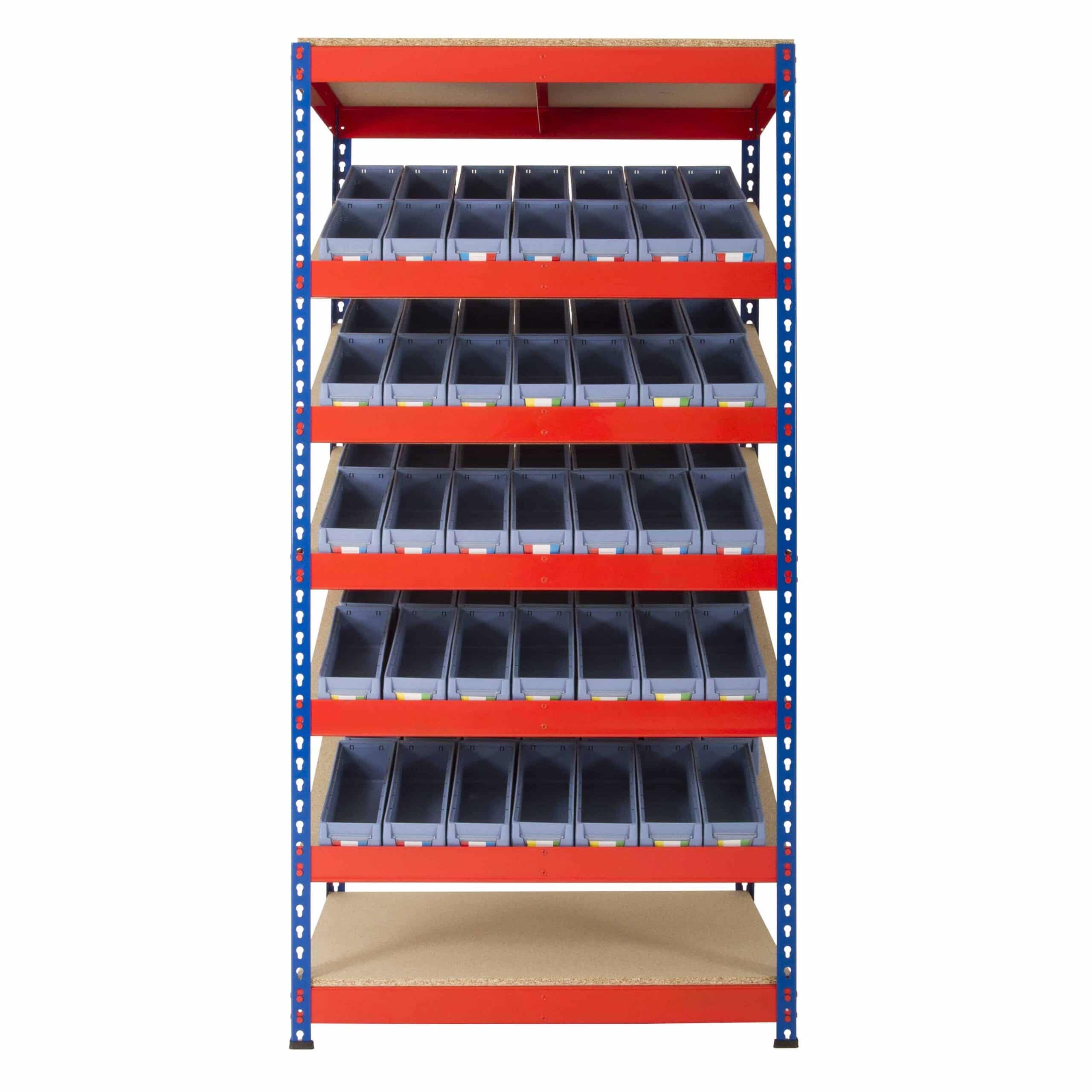 Rivet Racking Kanban Shelf Tray Shelving