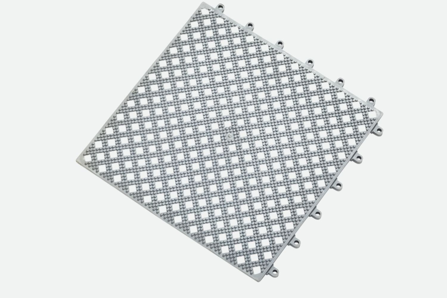 Kumfi Tile PVC Interlocking Matting Grey