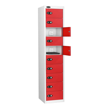 Lapbox 10 Door Storage Lockers