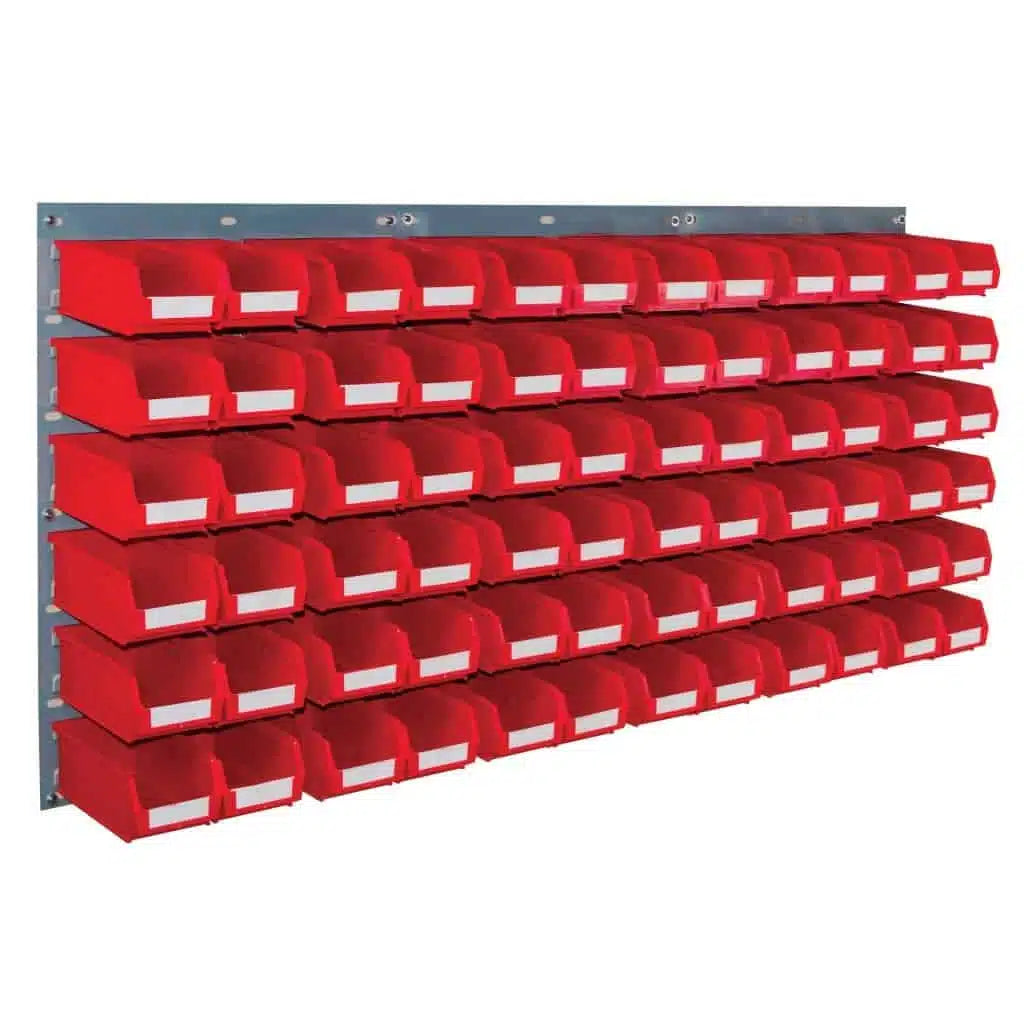 Wall Mounted Louvre Panel Kit 2 | With Barton TC Bins