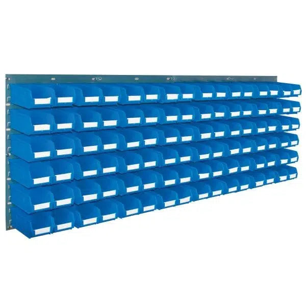 Wall Mounted Louvre Panel Kit 3 With Barton TC Bins