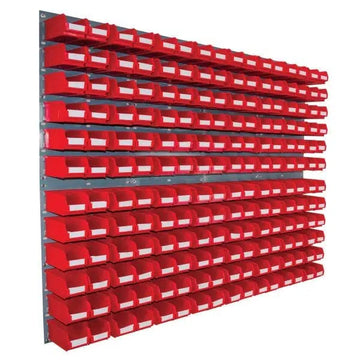 Wall Mounted Louvre Panel Kit 5 With Barton TC Bins