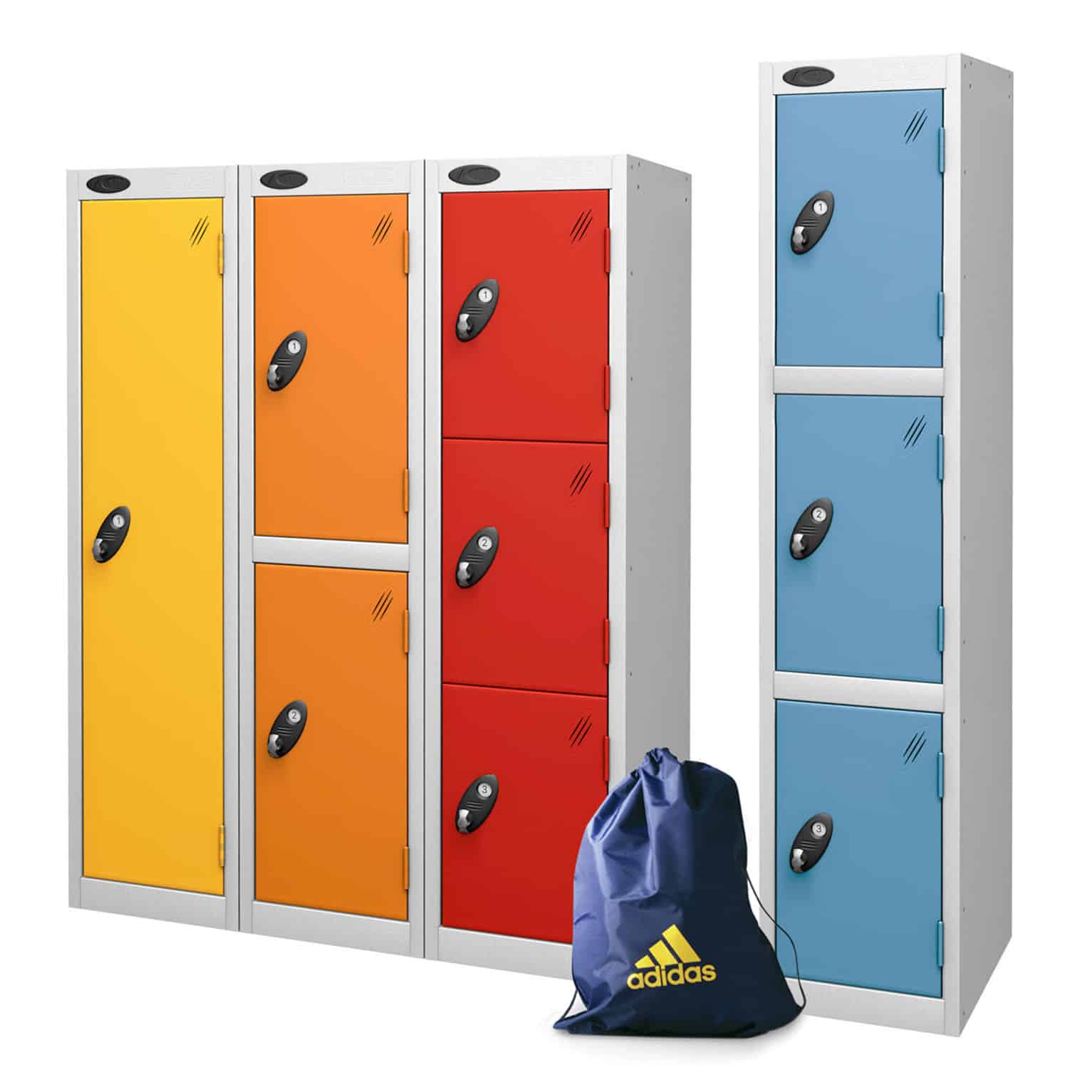 1 Door Low Height Lockers