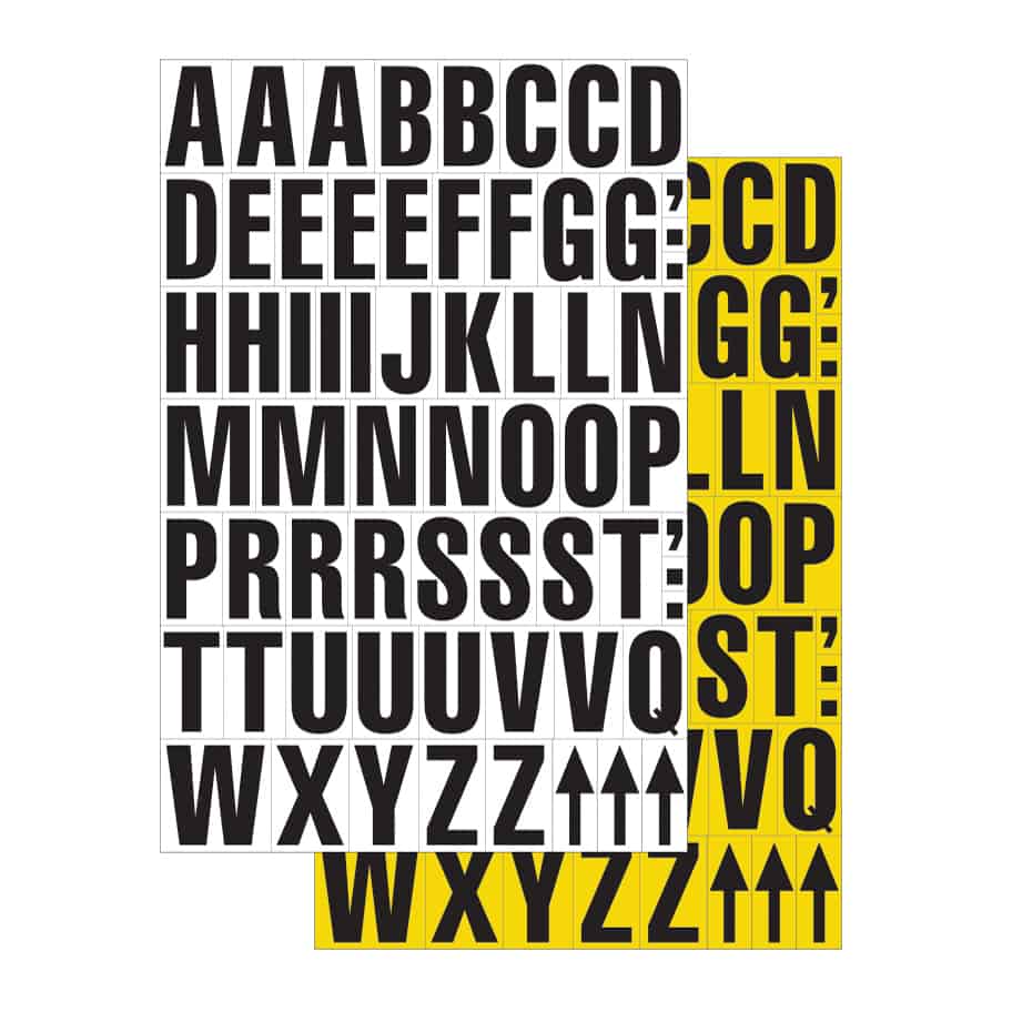 Magnetic Letter Tiles