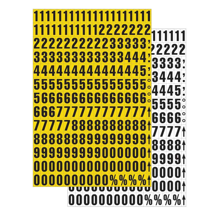 Magnetic Number Tiles