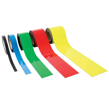 Magnetic Easy Wipe Racking Strip White