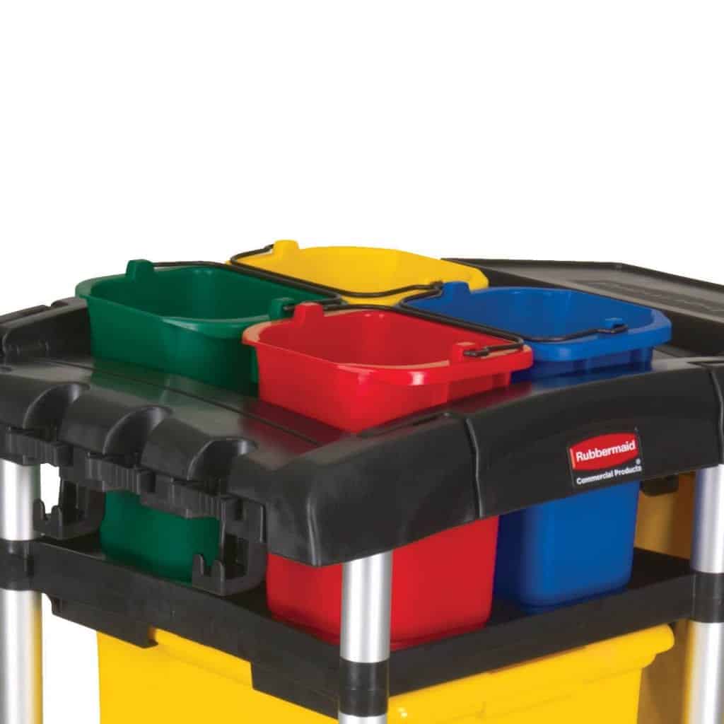 Rubbermaid Microfibre Cleaning Cart
