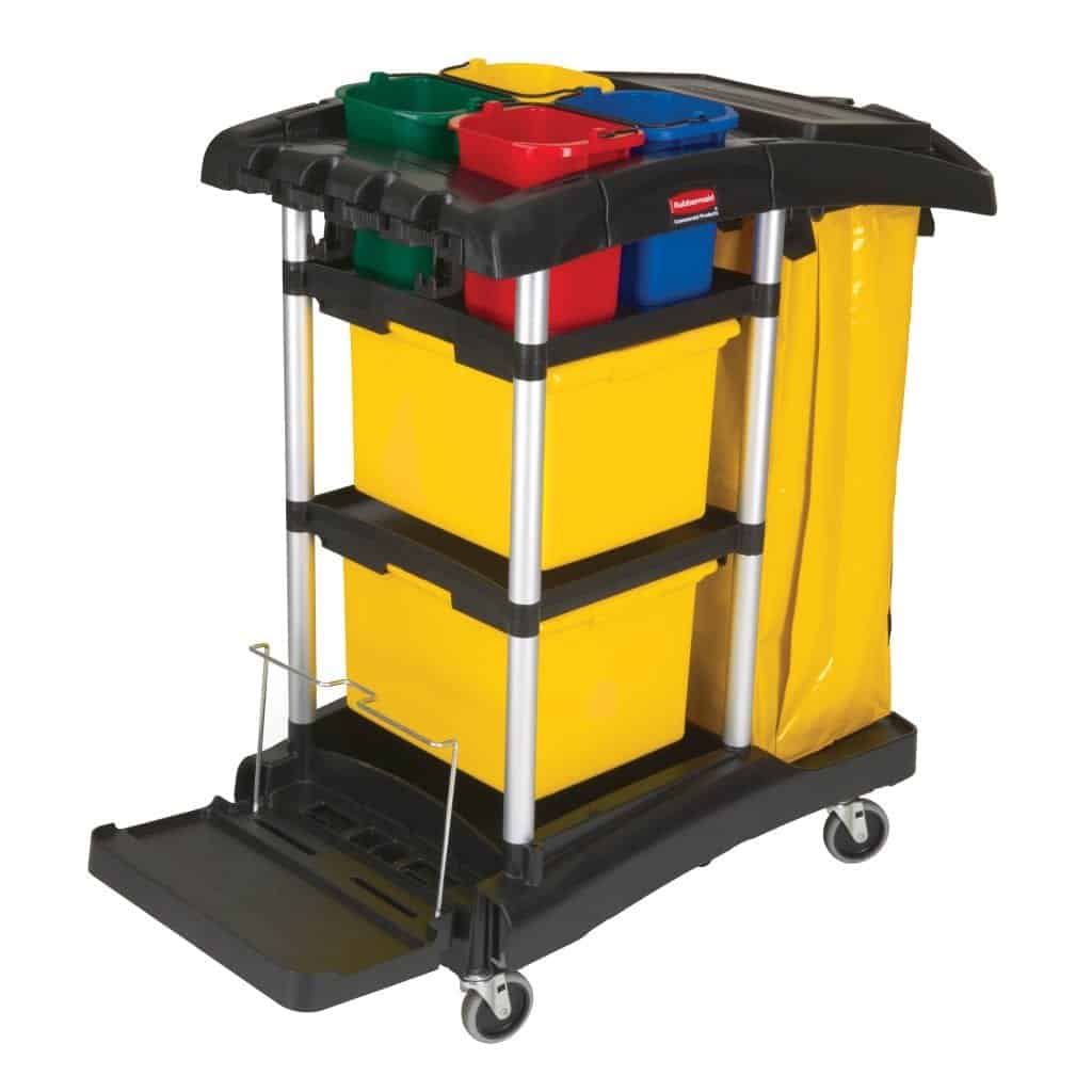Rubbermaid Microfibre Cleaning Cart