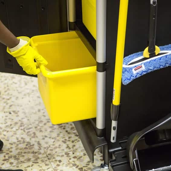 Rubbermaid Microfibre Cleaning Cart